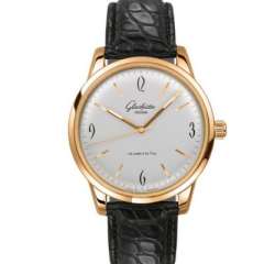 FK廠格拉蘇蒂原創1-39-52-01-01-04男士玫瑰金自動機械腕表