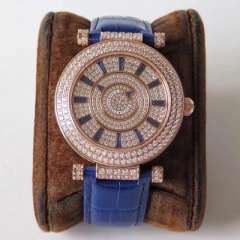 FM法蘭克穆勒法穆蘭DOUBLE MYSTERY系列機械女表 珠寶鑲嵌 時尚大氣