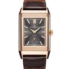 2020首發 MG廠手錶積家396245翻轉系列腕表雙面雙時區男士玫瑰金腕表