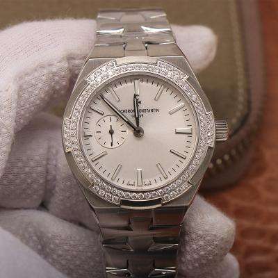 江詩丹頓縱橫四海系列OVERSEAS女款小號型v2版鋼帶款 精鋼錶帶 自動機械機芯 女士腕表