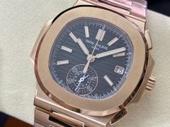 V2版真功能，真小秒！ 3K工廠震撼推出——百達翡麗鸚鵡螺5980/1A-014多功能計時腕表V2版本