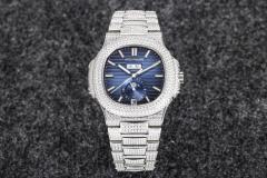 R8廠 Patek Philippe 百達翡麗運動優雅滿天星系列5726/1A-014腕表鸚鵡螺