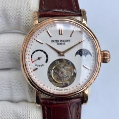 百達翡麗月相星辰頂級手動腕表同軸陀飛輪機芯