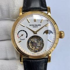 百達翡麗月相星辰頂級手動腕表同軸陀飛輪機芯