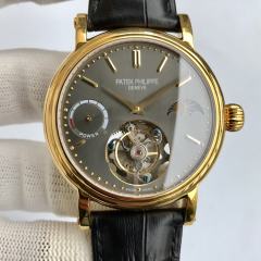 百達翡麗月相星辰頂級手動腕表同軸陀飛輪機芯