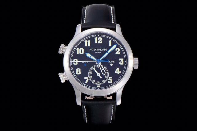 GR廠百達翡麗ref. 5524 Calatrava飛行家旅行時間腕表系列V2版本