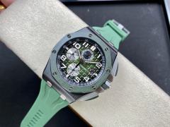 APF廠愛彼皇家橡樹離岸型26405系列彩色陶瓷腕表