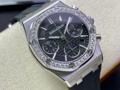 AP愛彼Audemars Piguet皇家橡樹女款多功能計時機械腕表