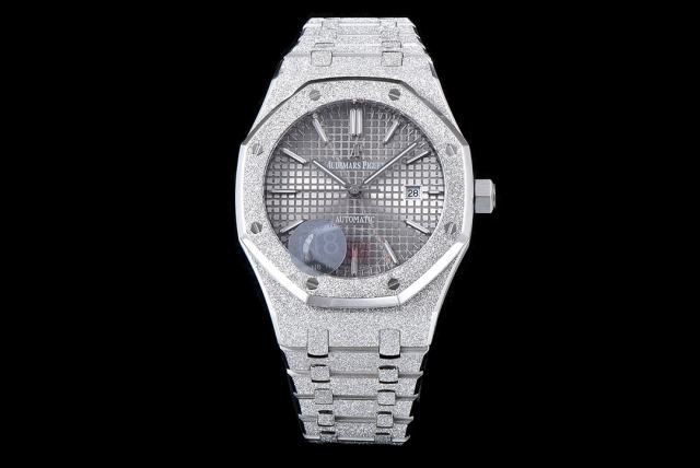 N8廠Ap皇家橡樹系列霜金腕表機芯：明珠改3120