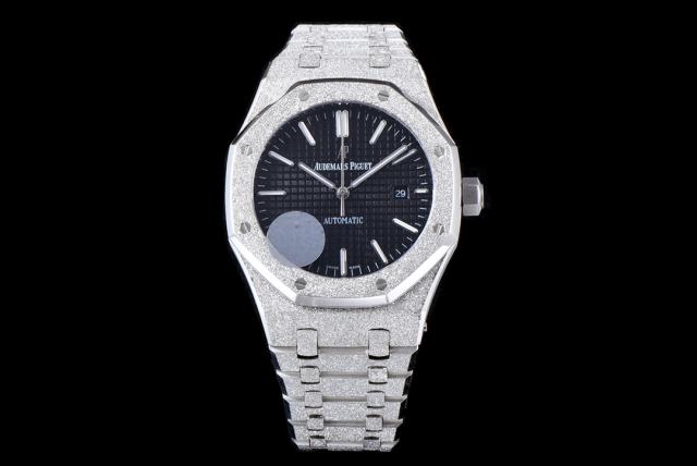 N8廠Ap皇家橡樹系列霜金腕表機芯：明珠改3120