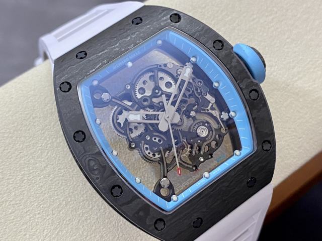 BBR廠理查德米勒超輕NTPT全碳纖維腕表：RM055一體機芯
