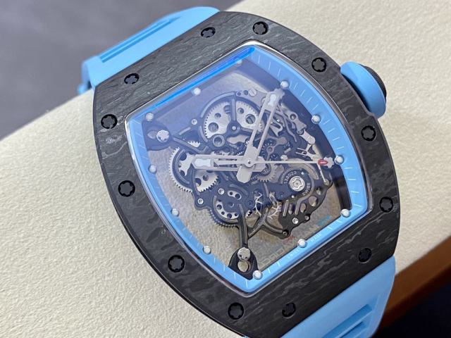 BBR廠理查德米勒超輕NTPT全碳纖維腕表：RM055一體機芯