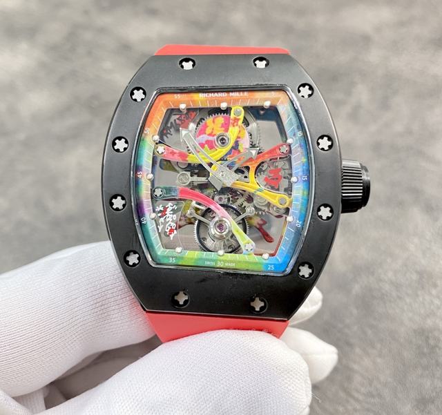 裏查德米爾RM 68-01陀飛輪Cyril Kongo腕表