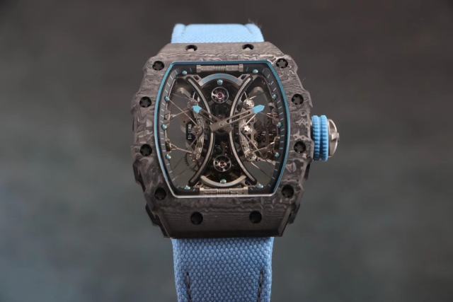 zf廠理查德米勒碳纖維限量款RM055阿布達比亞斯碼頭賽道專用腕表