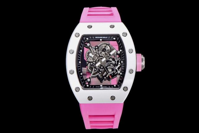 Kv廠理查德米勒全新RM-055進口白色陶瓷V2升級版