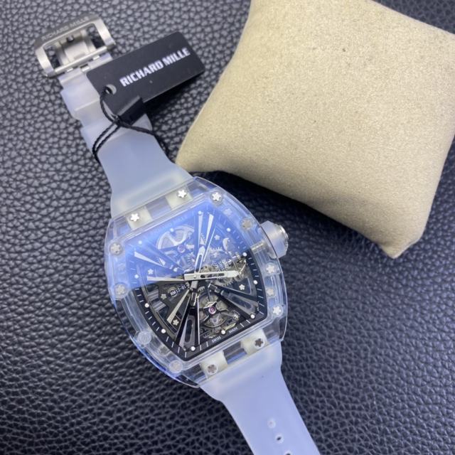 RM廠理查德米勒非凡運動RM12-01陀飛輪藍寶石透明版