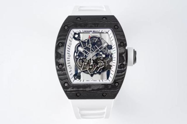 ZF廠理查德米勒碳纖維RM055白色傳奇全球限量腕表
