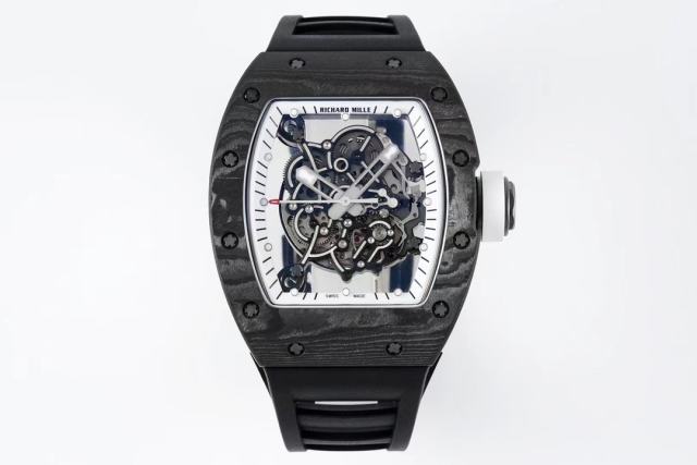 ZF廠理查德米勒碳纖維RM055白色傳奇全球限量腕表