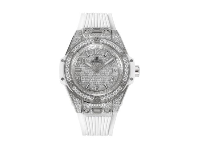 MS廠宇舶Big Bang一鍵式精鋼彩虹女士腕表