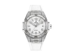 MS廠宇舶Big Bang一鍵式精鋼彩虹女士腕表