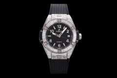 宇舶Big Bang一鍵式精鋼男士腕表搭載HUB1710自動上鏈機芯