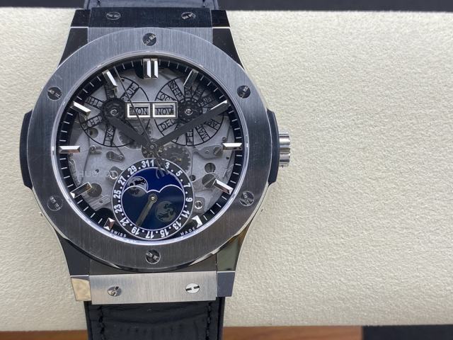 宇舶鏤空月相腕表HUB1131自動上鏈月相機芯