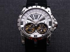 JB廠羅傑杜比雙飛行陀飛輪白殼白麵RDDBEX0250