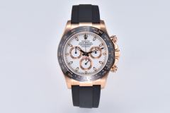 clean廠116515膠帶玫瑰金象牙白麵地通拿