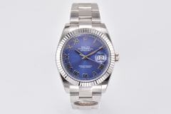 clean廠/126334勞力士紫藍羅馬面日誌41MM 3235機芯