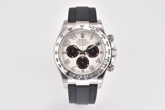 Clean廠/116519勞力士白金熊貓膠帶地通拿 4130機芯