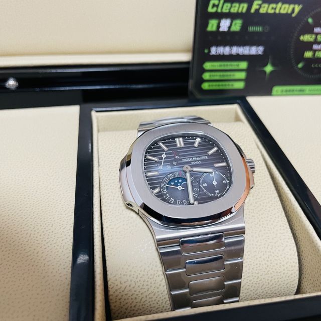 PPF廠百達翡麗鸚鵡螺5712-V2版本ZF廠百達翡麗高仿手錶香港實拍
