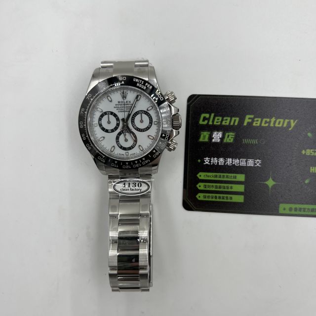 Clean廠熊貓地通116500lnC廠地通拿V3版本高仿手錶香港實拍