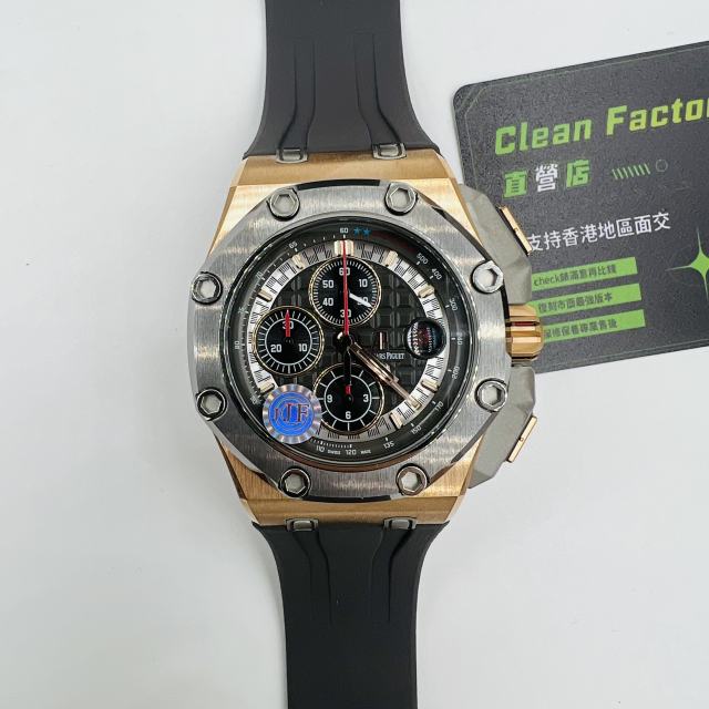 JF廠AP舒馬赫同款265680玫瑰金愛彼皇家橡樹限量款實拍