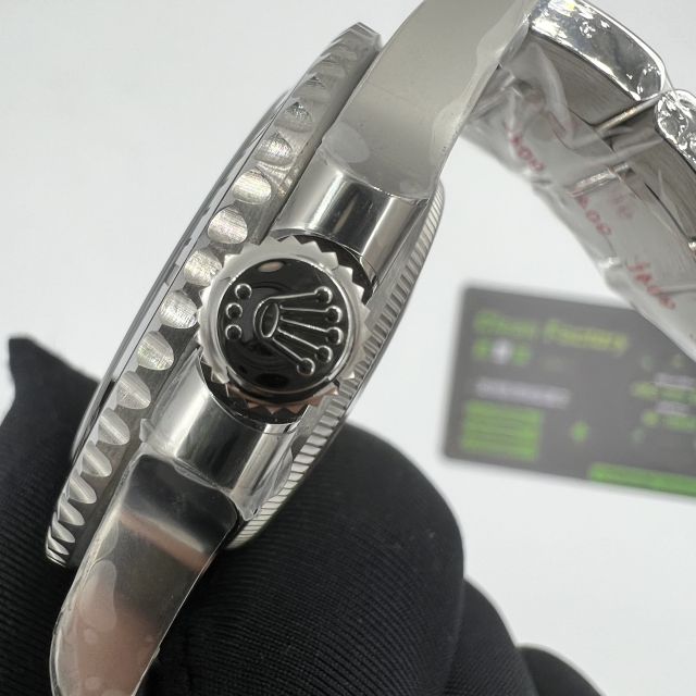 Clean廠黑水鬼無日曆124060盲十黑十3230機芯實拍