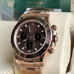 BT廠地通拿m116505-0013玫瑰金啡面丹東4130機芯實拍