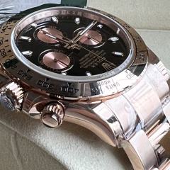 BT廠地通拿玫瑰金黑面m116505-0008高仿地通拿實拍