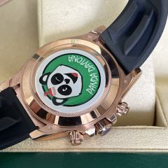 BT廠官網膠帶地通拿m116515ln-0019玫瑰金Daytona實拍