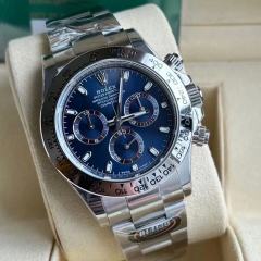 BT廠勞力士白金地通拿m116509-0071藍盤實拍