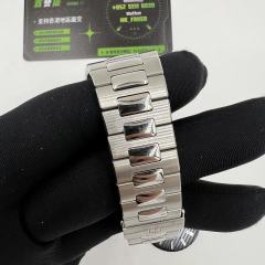 3K廠百達翡麗鸚鵡螺5711藍面升級BUFF代工廠錶盤實拍