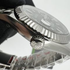 Clean廠勞力士日誌m126334-0028薄荷綠五珠鏈實拍