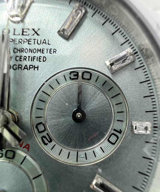 BT廠勞力士冰藍地通拿m116506-0002鑽刻版實拍