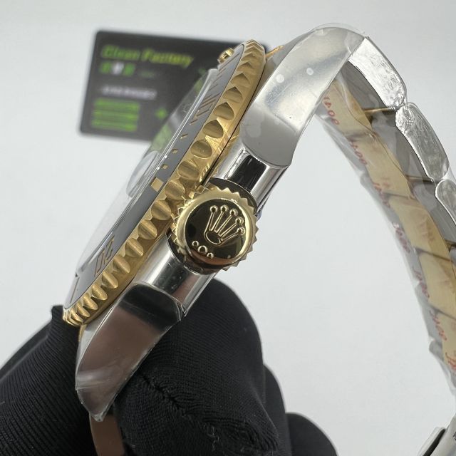 Clean廠勞力士潛航者m126613ln-0002間金黑水鬼實拍