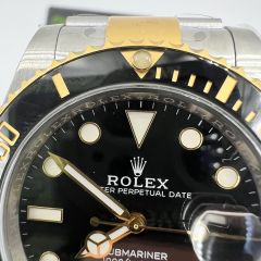 Clean廠勞力士潛航者m126613ln-0002間金黑水鬼實拍