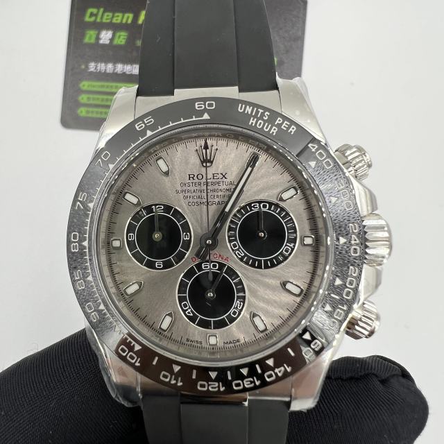 Clean廠勞力士膠帶地通拿m116519-0027水泥灰實拍