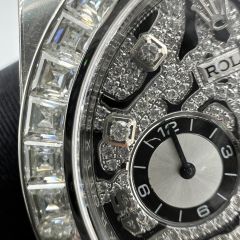 Clean廠勞力士白金虎面地通拿改裝案例