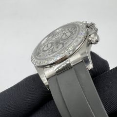 Clean廠勞力士白金虎面地通拿改裝案例