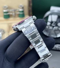 Clean廠勞力士白金地通拿鑲嵌寶石滿改案例