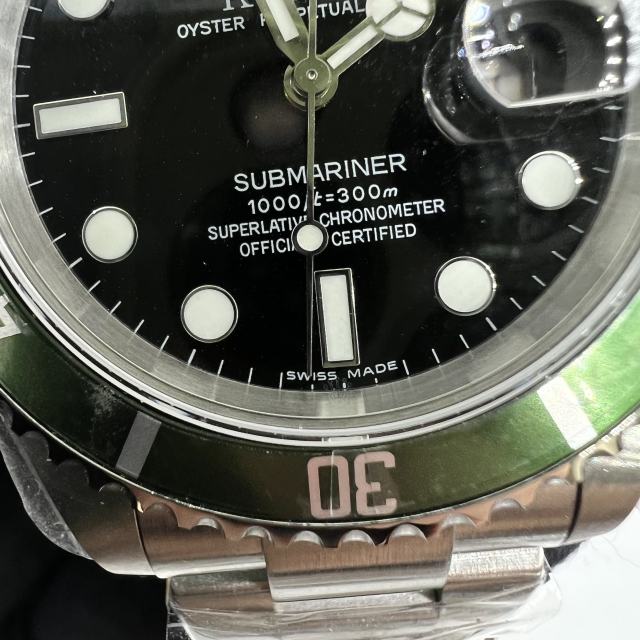 BP廠勞力士復古綠水鬼16610LV-93250實拍