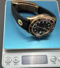 AR廠勞力士遊艇名仕鎢鋼配重款升級彩寶圈口