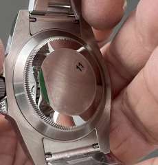 Clean廠勞力士綠水鬼改裝案例鑲嵌寶石莫桑鑽